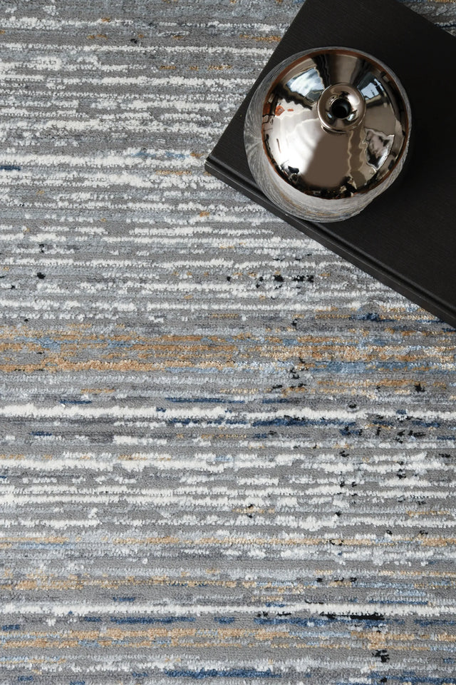 United Weavers Austin Westway Blue Rug - close-up detail