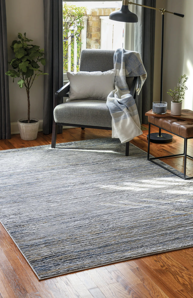 United Weavers Austin Westway Blue Rug - second room scene
