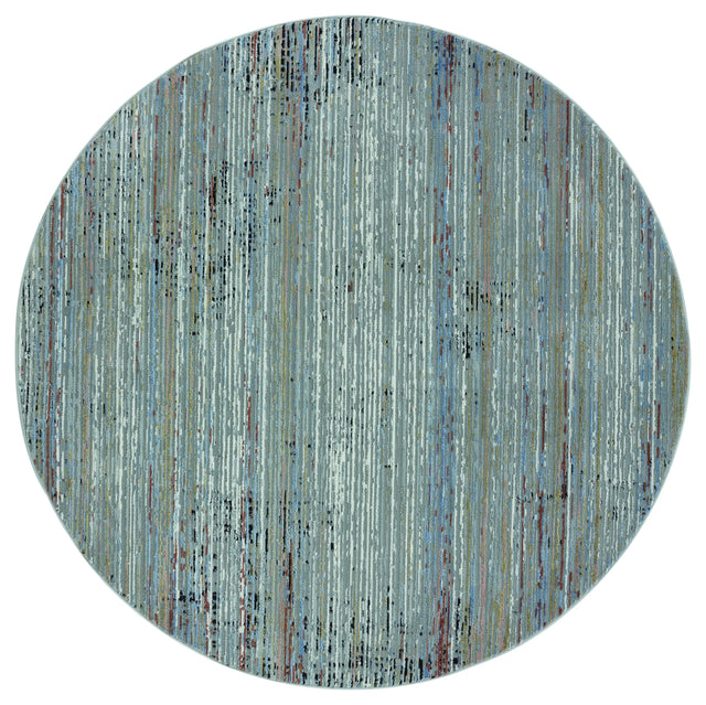 United Weavers Austin Westway Rust Rug - round front view