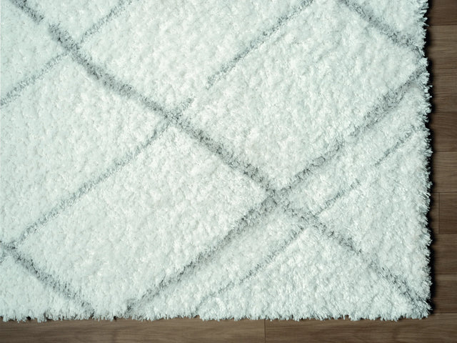 United Weavers Barcelona Terrassa White Rug - angle view