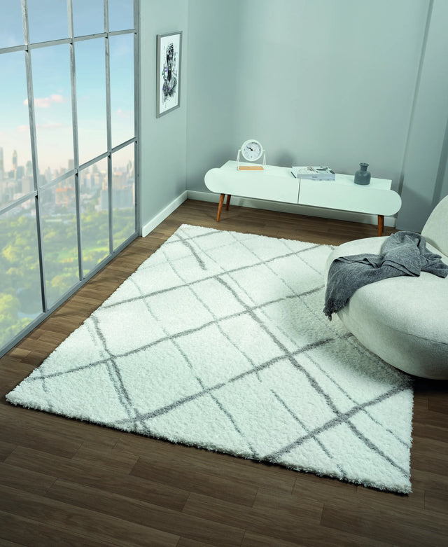 United Weavers Barcelona Terrassa White Rug - room scene