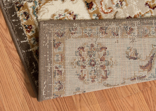 United Weavers Bridges Ponte Vecchio Taupe Rug - backing detail