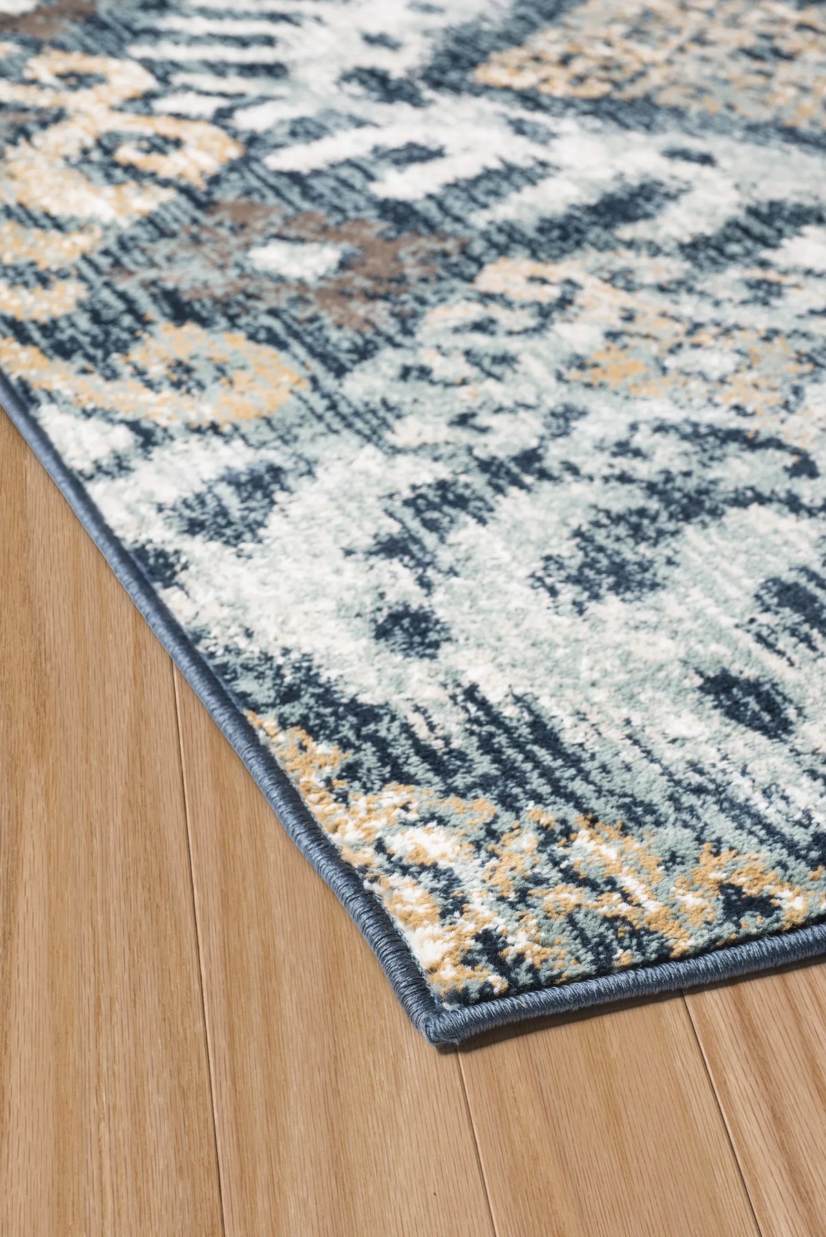 United Weavers Bridges Verazanno Navy Rug - angle view