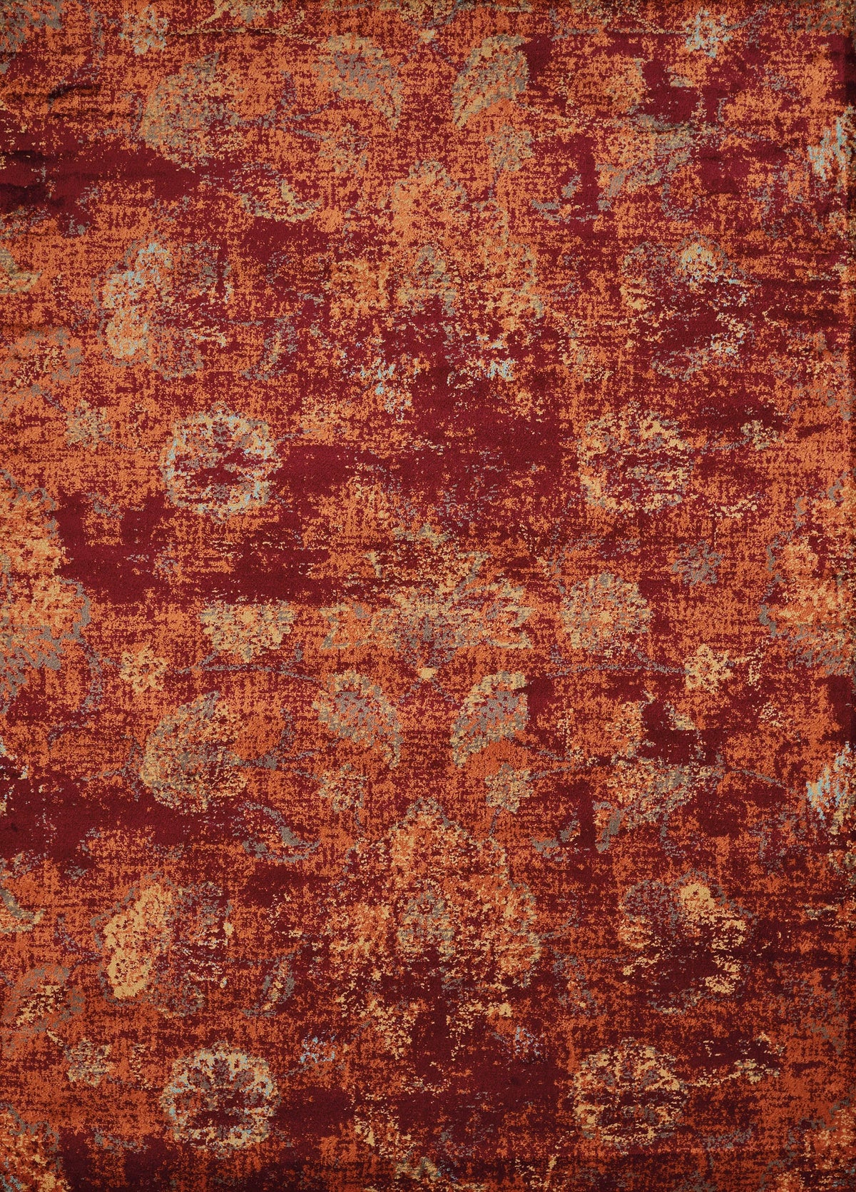 United Weavers Bridges Via Vicosa Crimson Rug - front view