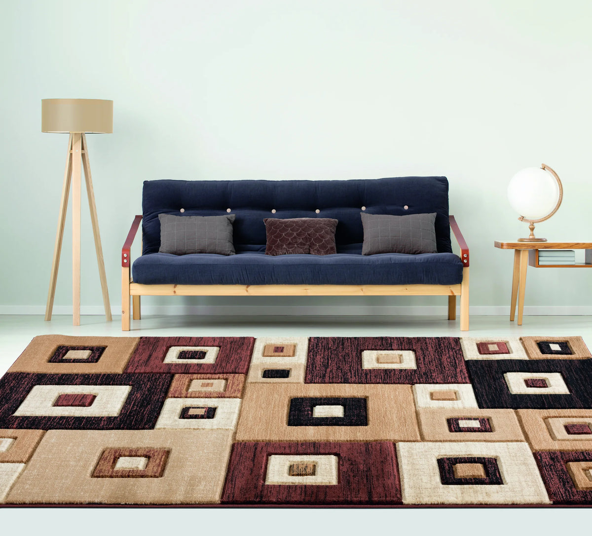 United Weavers Bristol Cicero Brown Rug - room scene