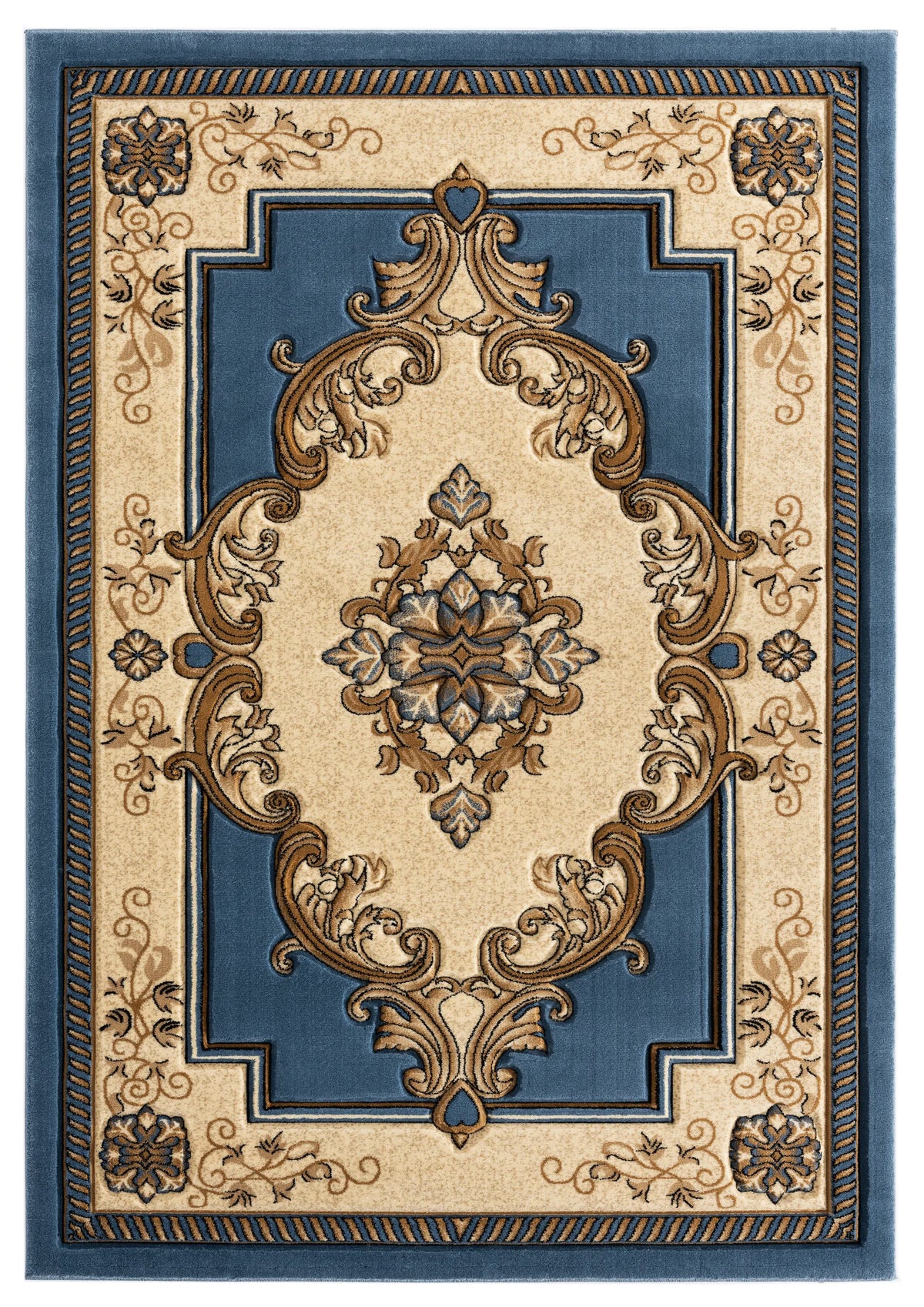 United Weavers Bristol Fallon Blue Rug - front view