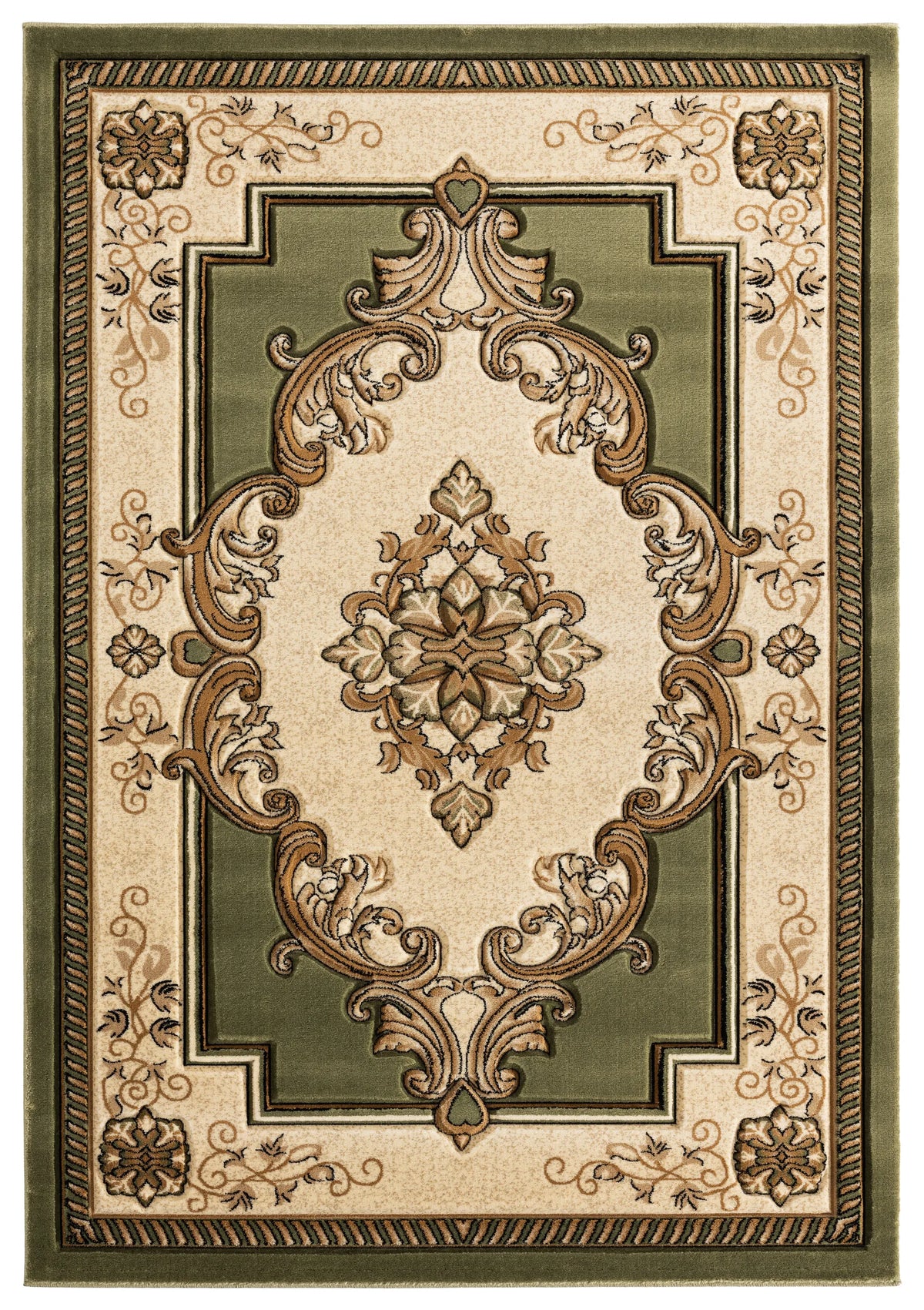 United Weavers Bristol Fallon Green Rug - front view
