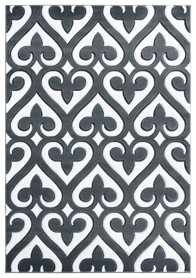 United Weavers Bristol Heartland Grey Rug - front view