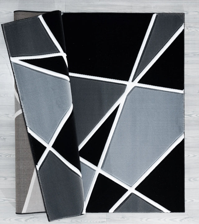 United Weavers Bristol Kanza Grey Rug - backing detail