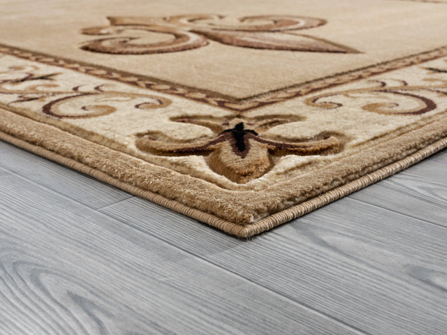 United Weavers Bristol Lilium Beige Rug - angle view