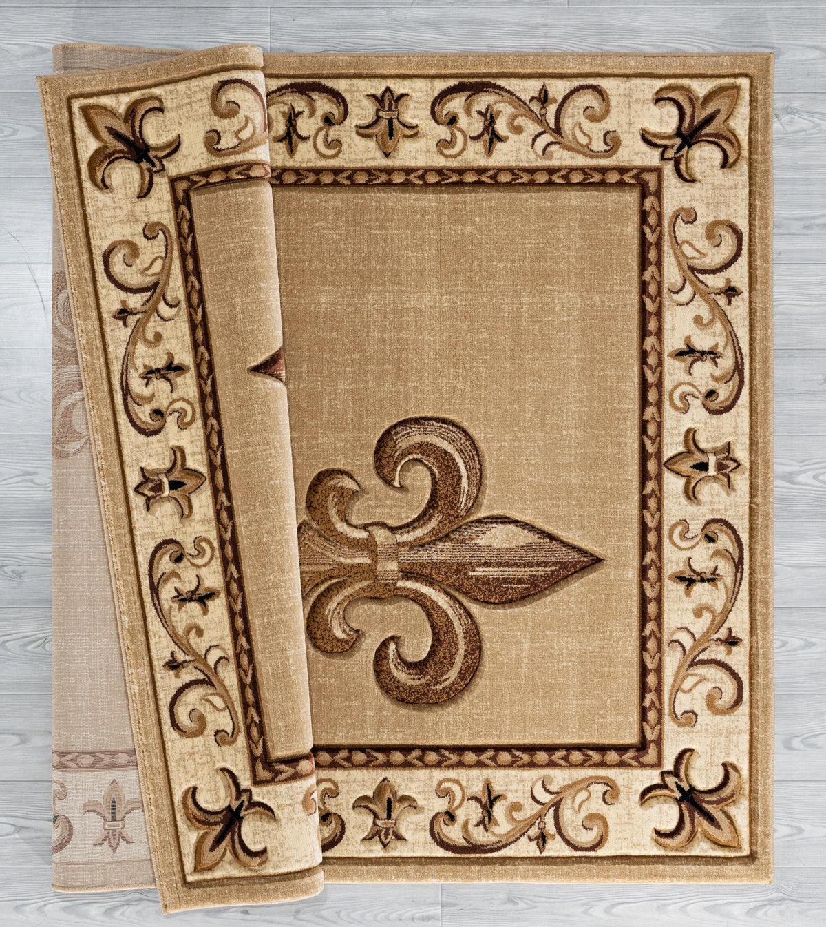 United Weavers Bristol Lilium Beige Rug - backing detail
