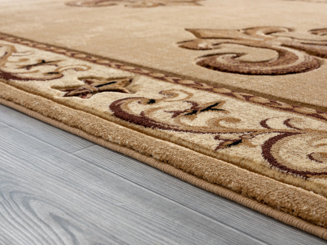 United Weavers Bristol Lilium Beige Rug - pile height detail
