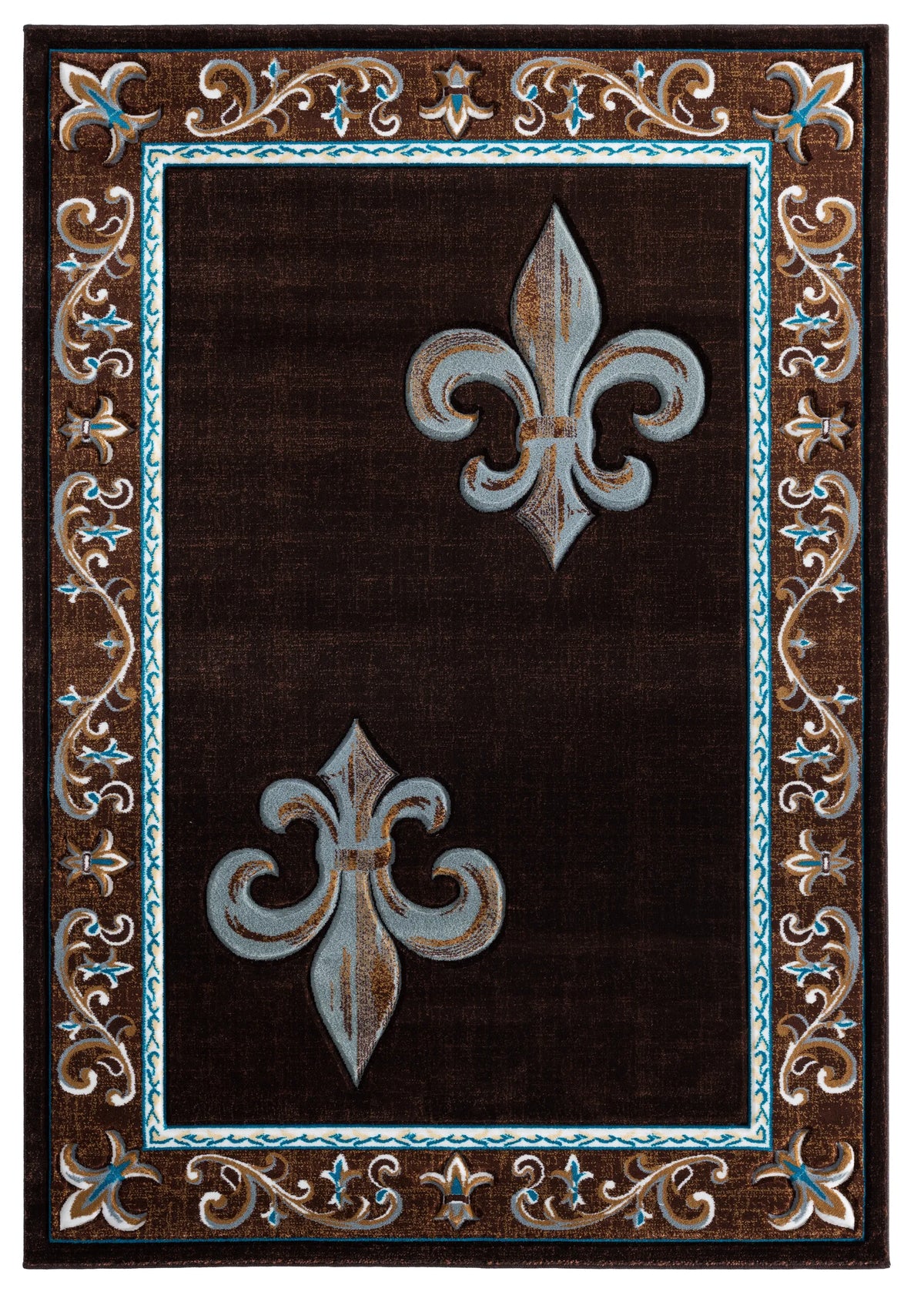 United Weavers Bristol Lilium Brown Rug - front view