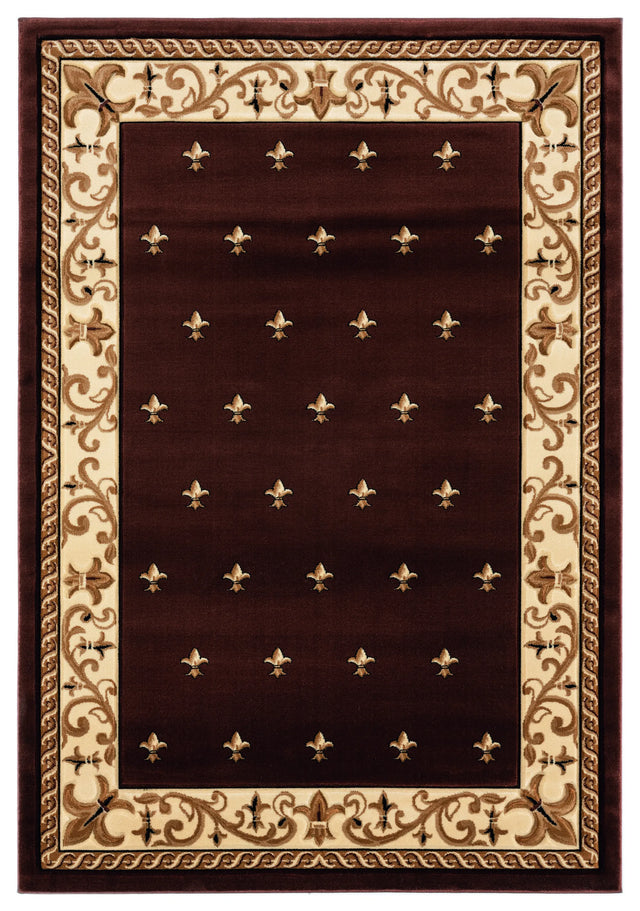 United Weavers Bristol Wington Brown Rug - front view