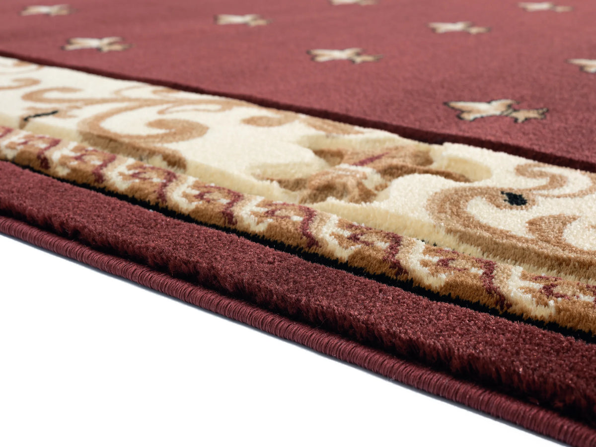 United Weavers Bristol Wington Brown Rug - pile height detail