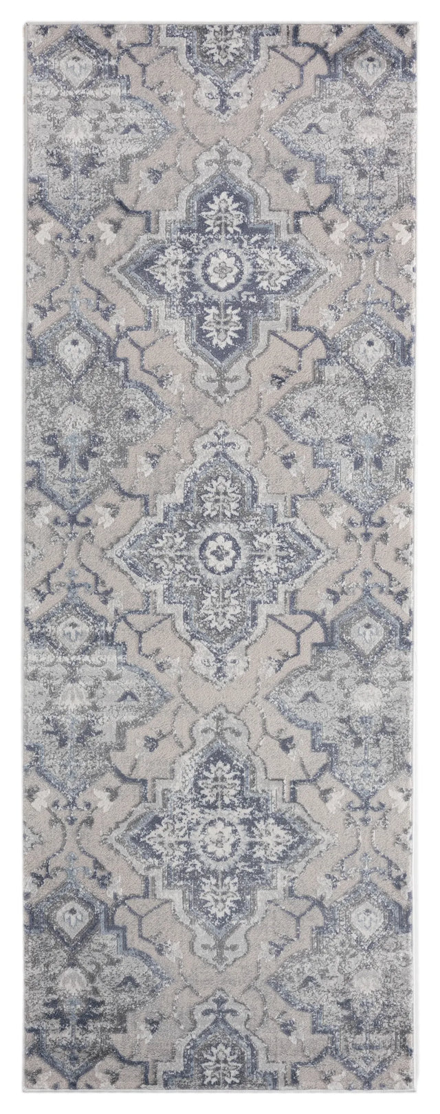 United Weavers Cascades Leavenworth Blue Rug - runner front view