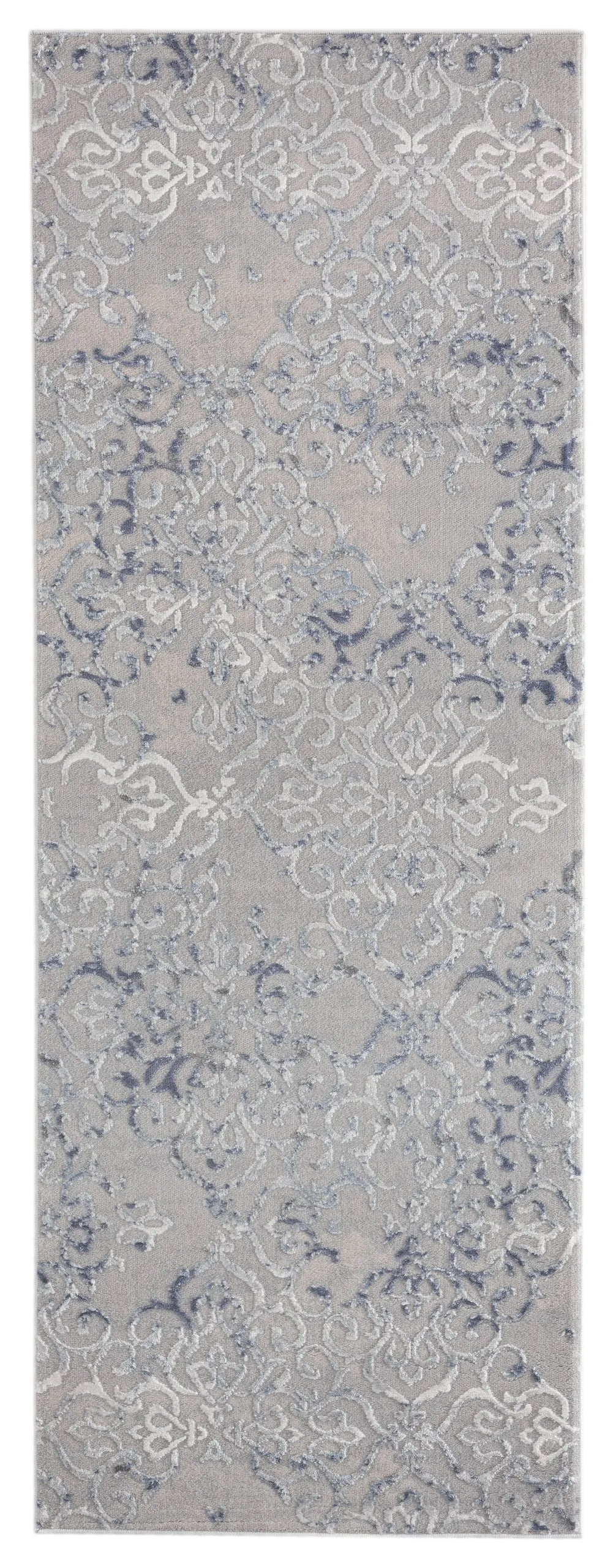 United Weavers Cascades Marblemount Blue Rug - runner front view