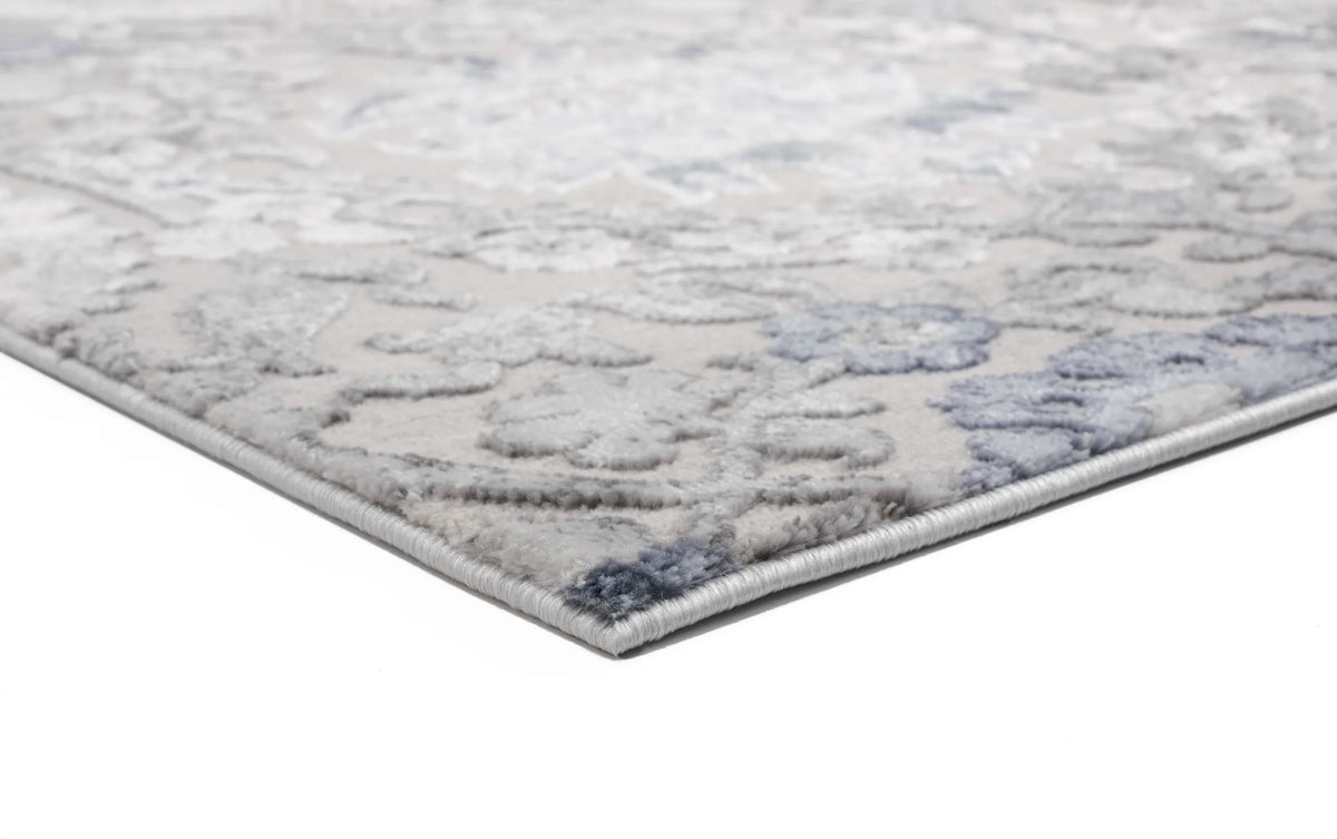 United Weavers Cascades Olallie Blue Rug - angle view