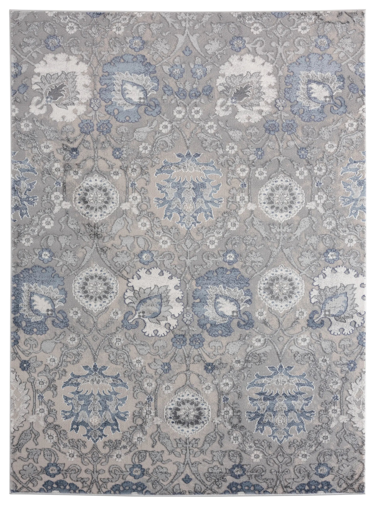 United Weavers Cascades Olallie Blue Rug - front view
