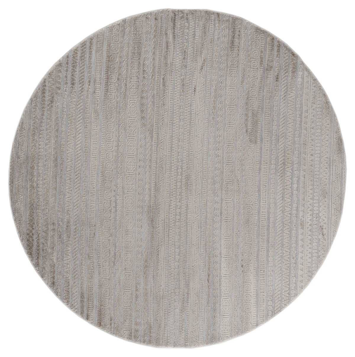 United Weavers Cascades Yamsay Wheat Rug - round front view