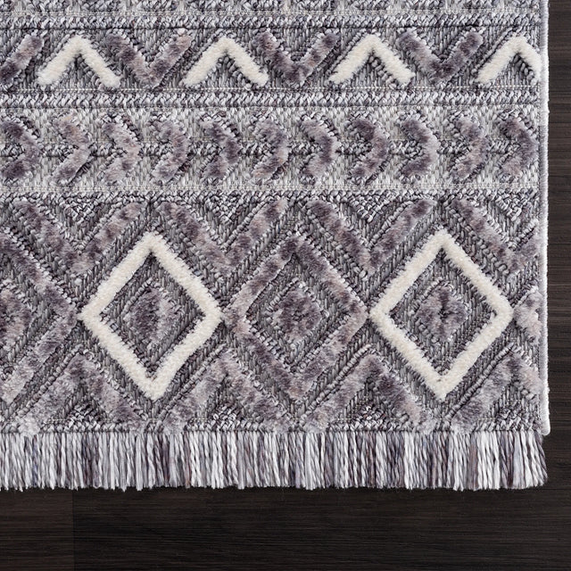 United Weavers Chelsea Clarissa Smoke Rug - angle view