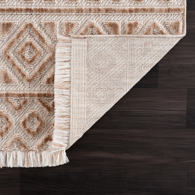 United Weavers Chelsea Kane Brown Rug - backing detail