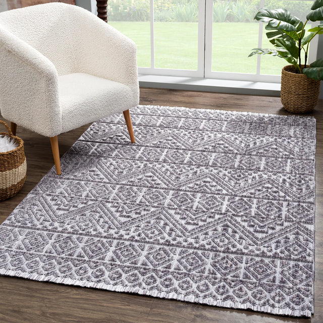 United Weavers Chelsea Kane Smoke Rug - room scene