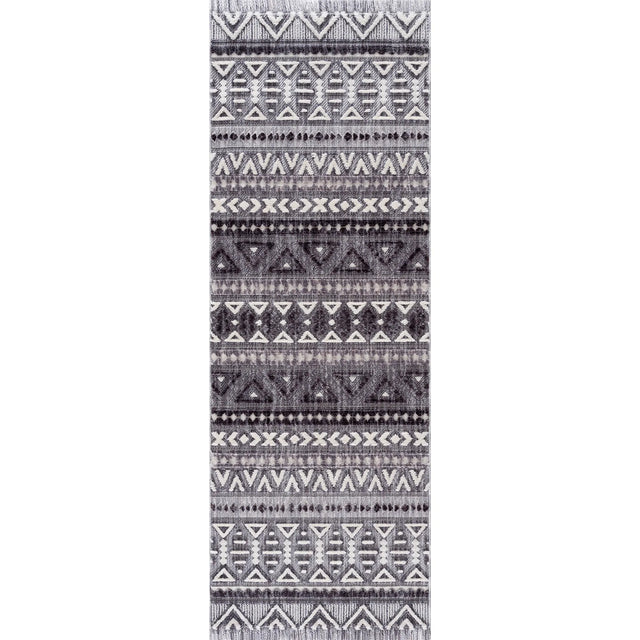United Weavers Chelsea Lutz Grey Rug - runner front view