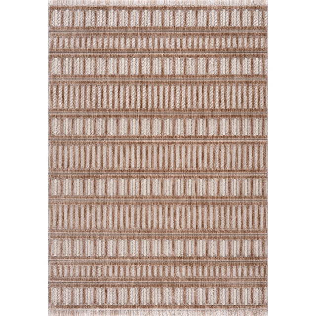 United Weavers Chelsea Yeager Brown Rug - front view