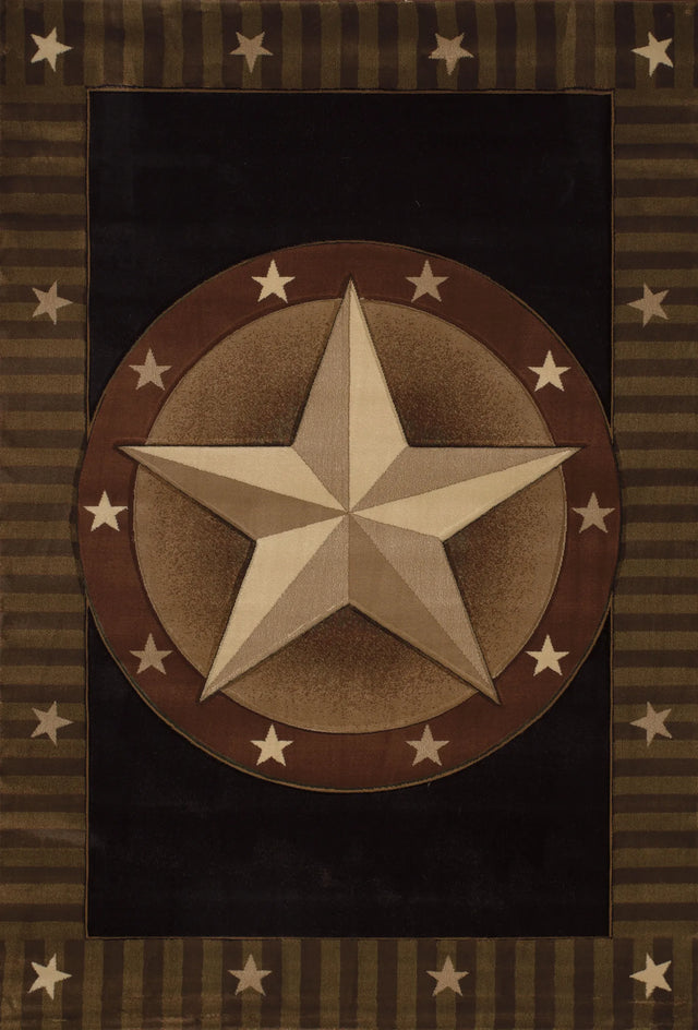 United Weavers Contours Austin Onyx Rug - front view