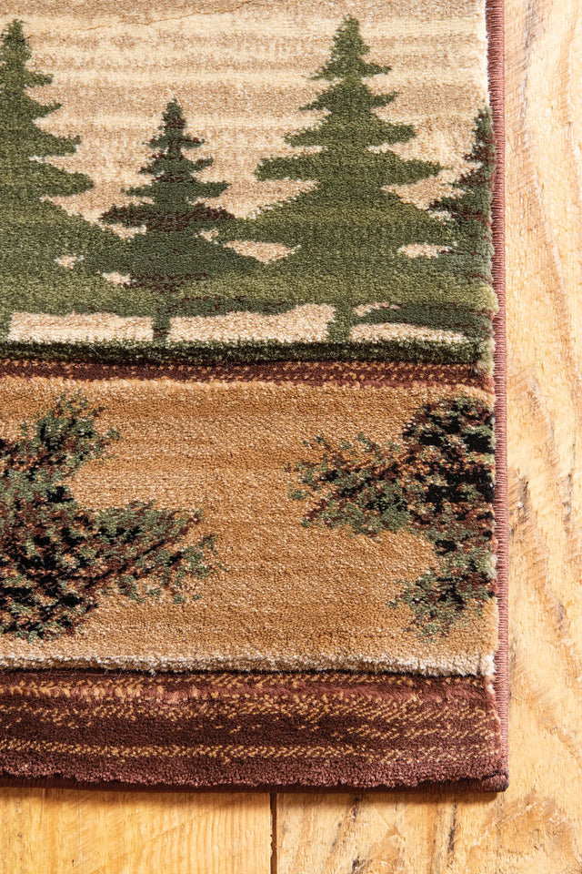United Weavers Cottage Adler Beige Rug - angle view