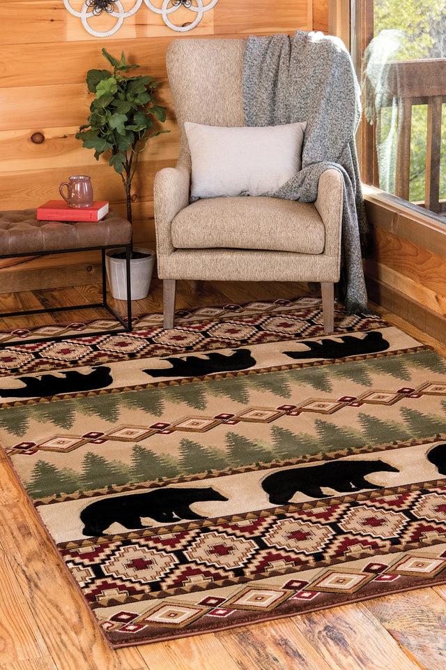 United Weavers Cottage Faywood Beige Rug - room scene