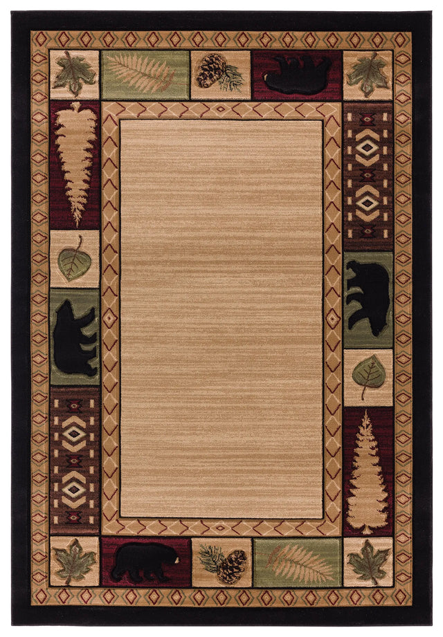 United Weavers Cottage Homestead Beige Rug - front view