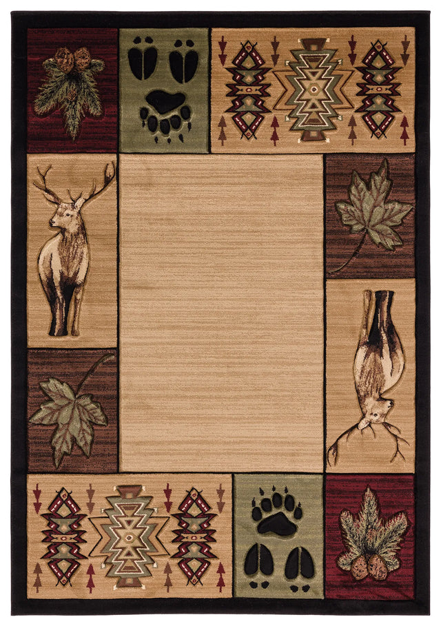 United Weavers Cottage Maddox Beige Rug - front view