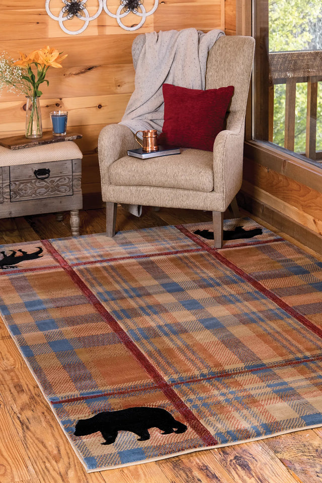 United Weavers Cottage Nomad Multi Rug - room scene