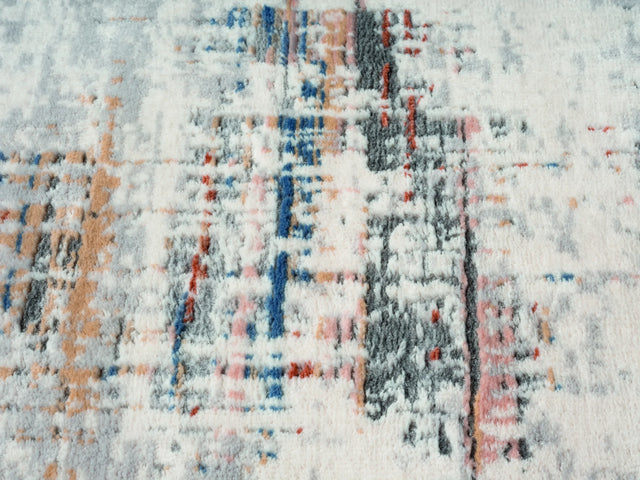 United Weavers Crockett Rustic Multi Rug - close-up detail