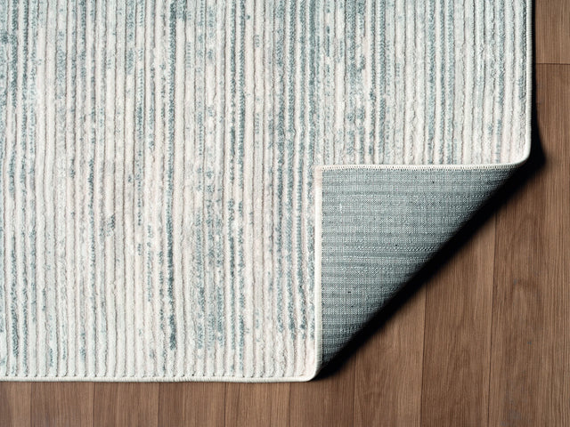 United Weavers Crockett Serene Grey Rug - backing detail