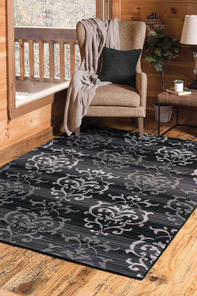 United Weavers Dallas Countess Grey Rug - second room scene