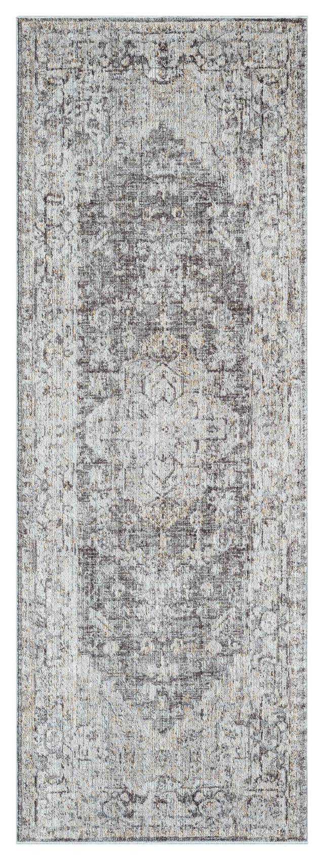 United Weavers Durango Nighthorse Brown Rug - runner front view
