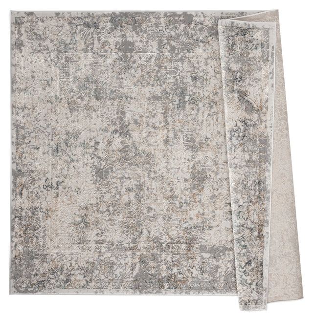 United Weavers Emojy Chi Wheat Rug - backing detail