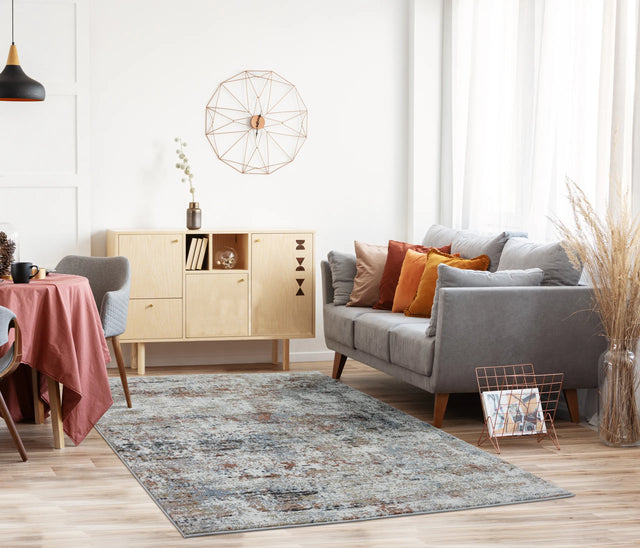 United Weavers Eternity Barcelona Crimson Rug - second room scene