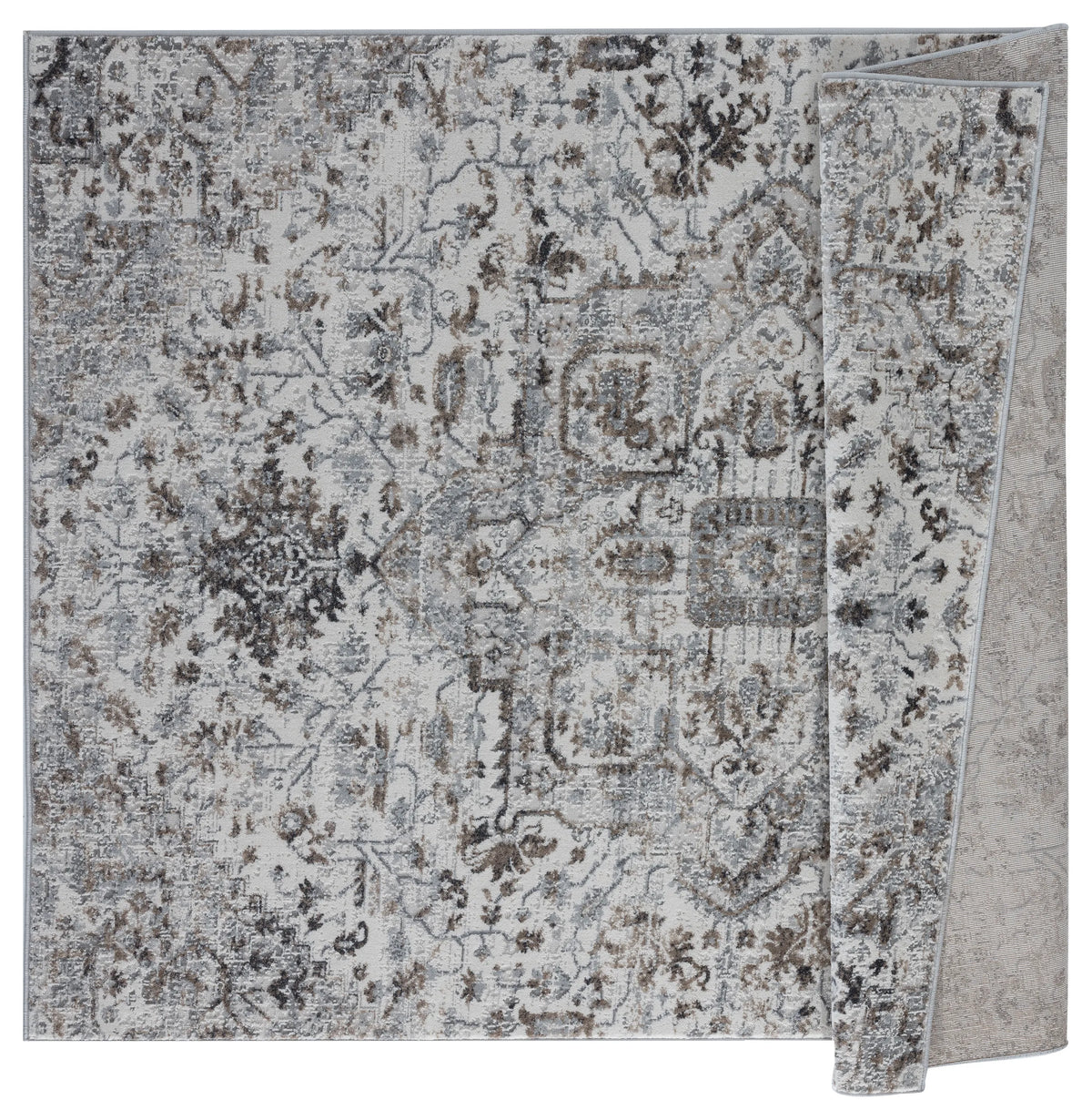 United Weavers Eternity Callisto Wheat Rug - backing detail