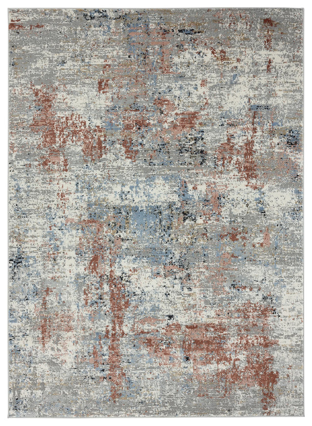 United Weavers Eternity Elixir Crimson Rug - front view