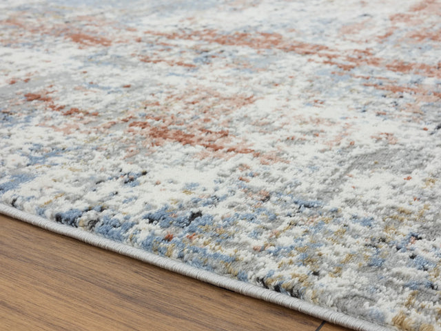 United Weavers Eternity Elixir Crimson Rug - pile height detail