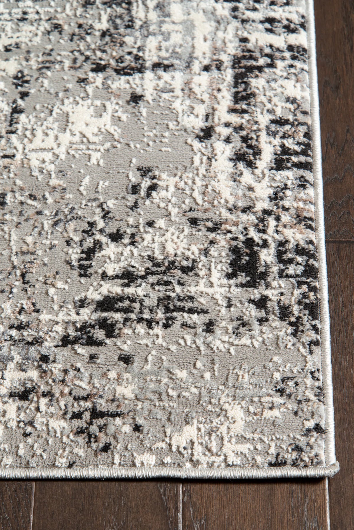 United Weavers Eternity Mizar Charcoal Rug - second angle view