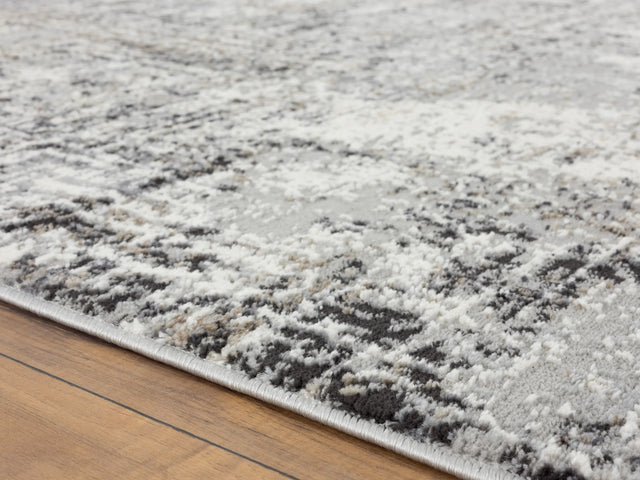 United Weavers Eternity Mizar Charcoal Rug - pile height detail