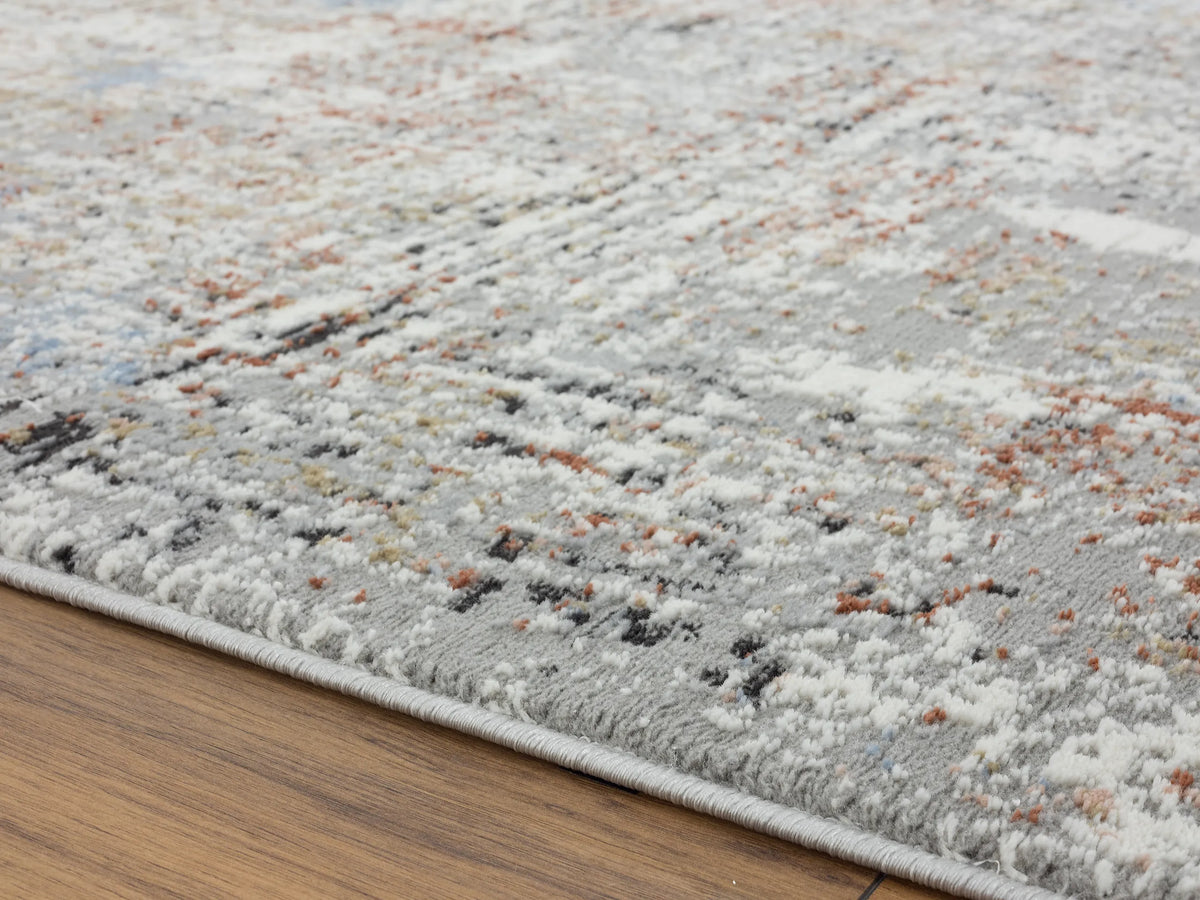 United Weavers Eternity Mizar Crimson Rug - pile height detail