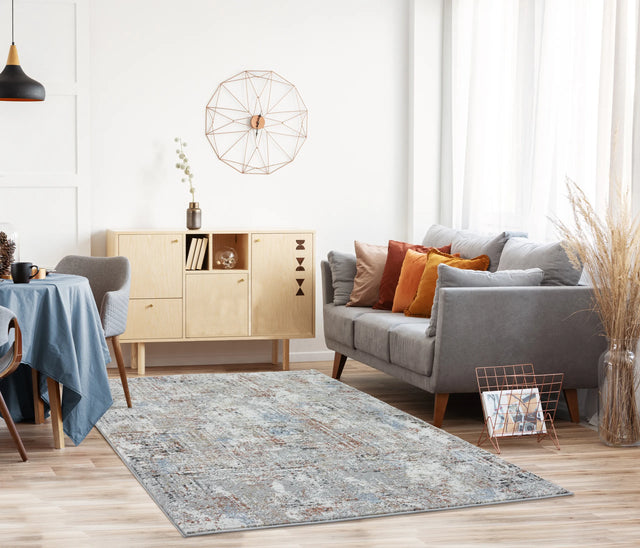 United Weavers Eternity Mizar Crimson Rug - second room scene