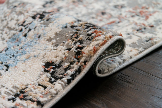 United Weavers Eternity Mizar Crimson Rug - side close-up detail