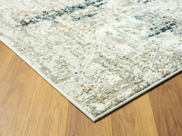 United Weavers Everlasting Laurel Beige Rug - angle view